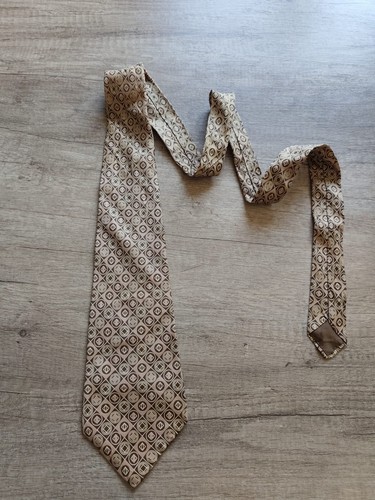 Cravatta vintage oro - , beige