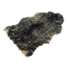 Pelle di Pecora Gotland, Vera Pelle di Agnello, Conciata Ecologicamente, Pelliccia Naturale di Alta Qualità