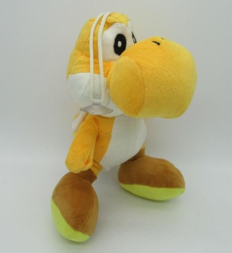 Peluche 20cm yoshi - yoshi, giallo