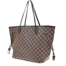 Borsa a tracolla Louis Vuitton Neverfull MM Damier Ebene pelle BN N51105 21AA005