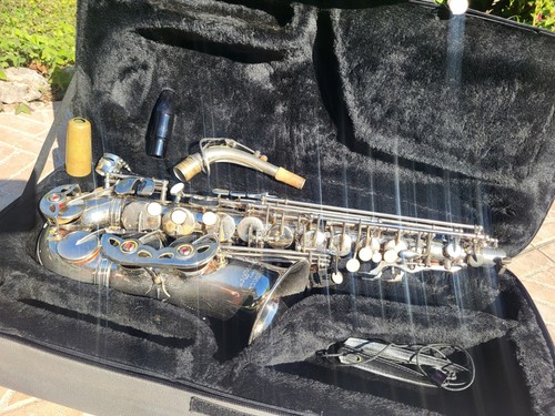 Vintage silver glory alto - silver,