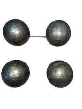 4 bocce da gioco pesanti anni 70