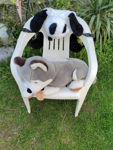 Cane peluches zaino panda - e,