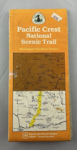 Mappa vintage 1986 - , pacific