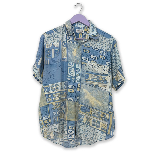 Camicia vintage azzurra - camicia,