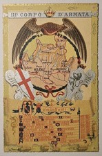 CARTOLINA MILITARE - 3° CORPO