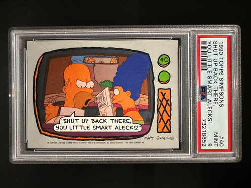 1990 topps simpsons - topps,