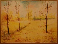 AUTUNNO PAESAGGIO ALBERI