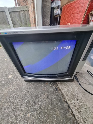 Sony trinitron 1430ub - sony, crt