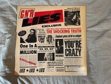 Guns N Roses SEALED Lies LP