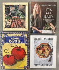 Lot Of 4 Cookbook Culinary