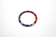 Lunetta intarsiata blu rossa