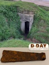 RELIQUIA CATENA TEDESCA originale WW2 da Bunker: Fox Green Sector Omaha Beach D-Day