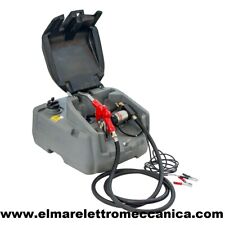 Pompa Travaso Gasolio 12 V + Serbatoio 100 Lt + Pistola Wortex UNIT DDC 12V 100l