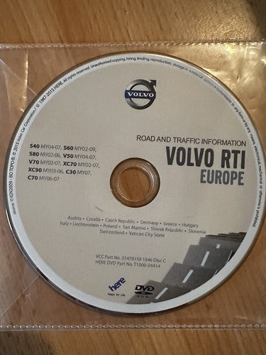Volvo rti dvd navigazione - rti,
