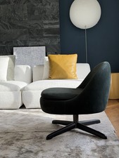 Poltrona girevole Minotti