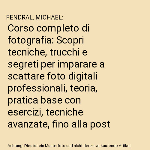 Corso completo fotografia - corso,