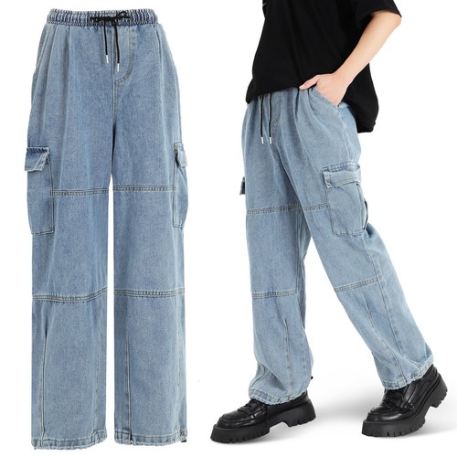 Pantaloni uomo larghi - , gamba