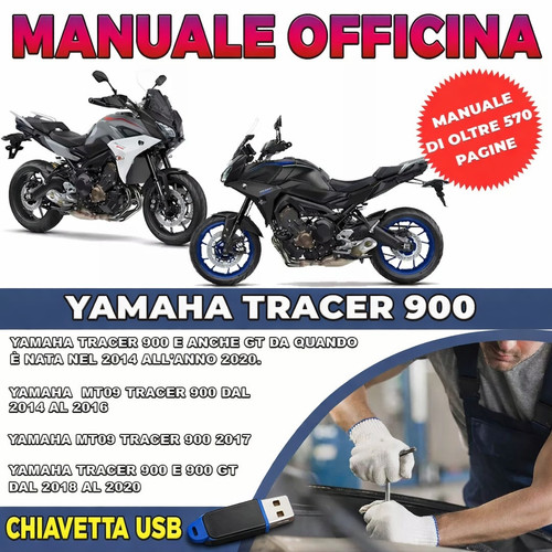 Manuale officina yamaha tracer - manuale,