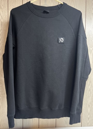Felpa girocollo nera logo - felpa,