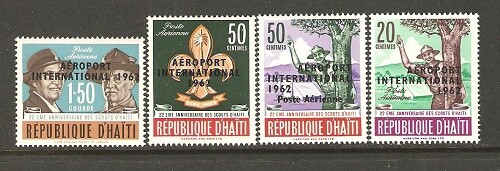 Haiti 1962 boy scouts - boy,
