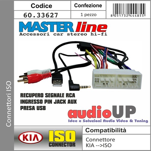 Connettore iso altoparlanti - iso,