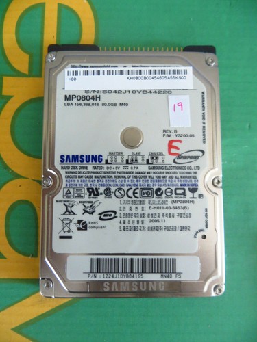 Samsung ide pata 5 - 80, gb