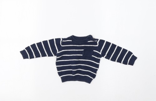 Maglione bambino blu misto - bambino,