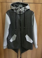 Felpa Giacchetto Con Cappuccio Uomo Moda Taglia L