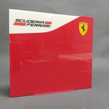 Fermalibri Scuderia Ferrari rosso con Cavallino Rampante. Plastica e metallo