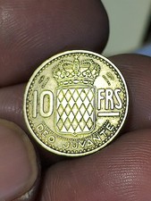 1951 francs monaco ranieri - 10,