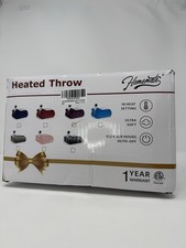 Homemate Coperta Riscaldata Elettrica - 50"x60" con Spegnimento Automatico 1/2/4/6/8 Ore