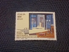 9 Mag 2000 Italia Repubblica Museo Storico Telecomunicazioni 800 L/€ 0,41 n 2481