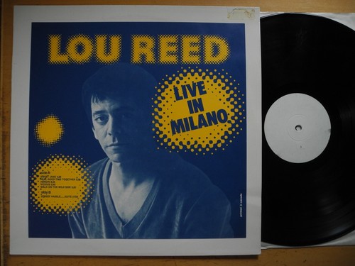 Lou reed live milano lp - live, in
