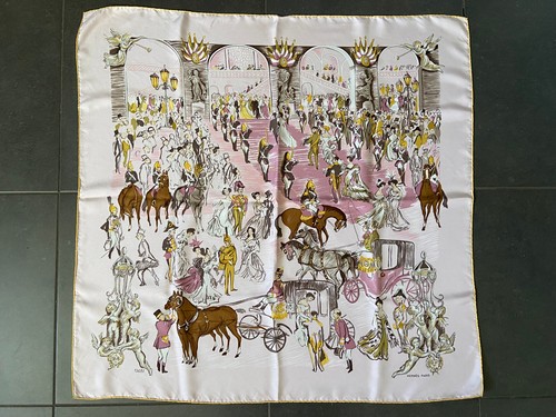 Foulard hermès intitulé - foulard,