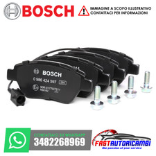 KIT PASTIGLIE FRENO BOSCH ANTERIORI FIAT GRANDE PUNTO QUBO 1.3 D Multijet