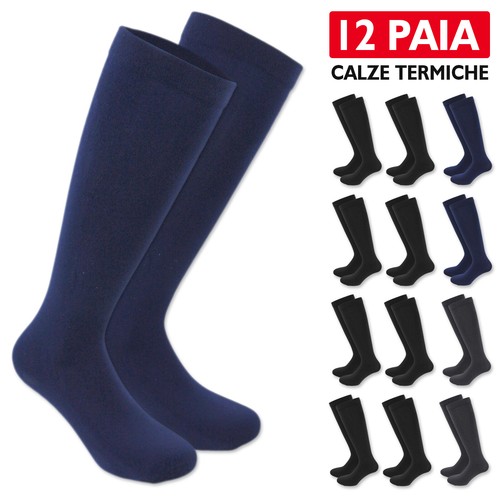 Set paia calze felpate uomo - calze,
