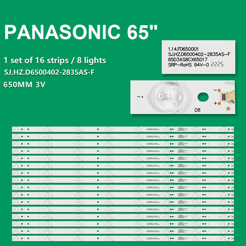 Kit barre strip led - 8, tv