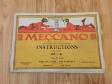 Vintage Original 1927 Meccano