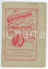 1904 PISA - IX Calendario