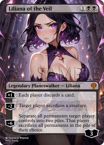 Mtg liliana del velo carta - -,