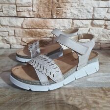 SANDALI DONNA BEIGE RIPOSELLA
