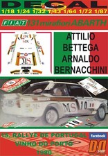 DECAL FIAT 131 ABARTH