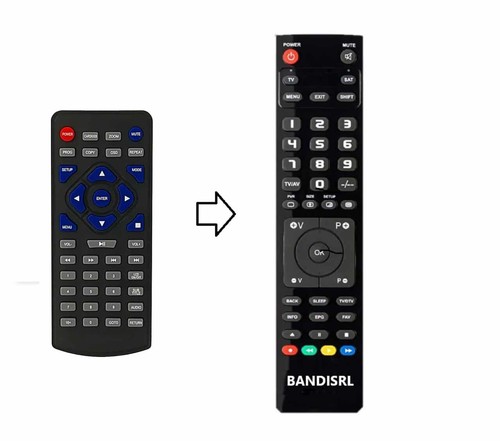 Telecomando compatibile per
