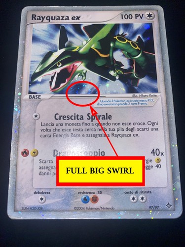 Rayquaza holo beautiful - ex,