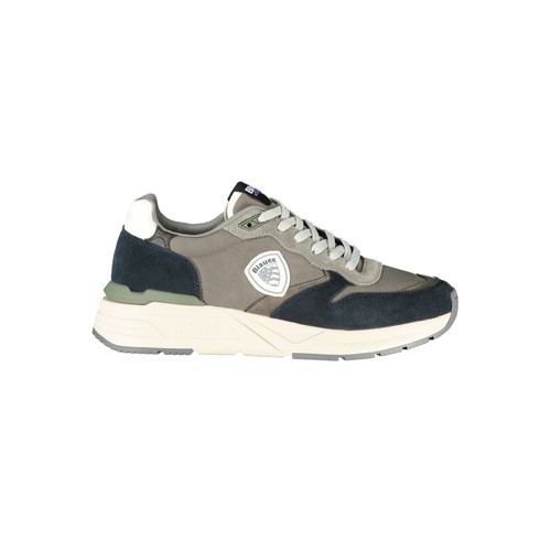 Blauer grigio polyurethane men - grigio,