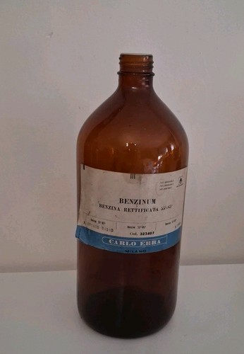 Bottiglia farmacia vetro - bottiglia, da