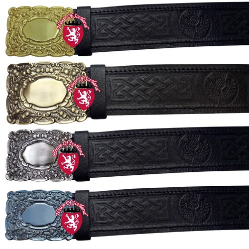 Cintura kilt scozzese - , pelle