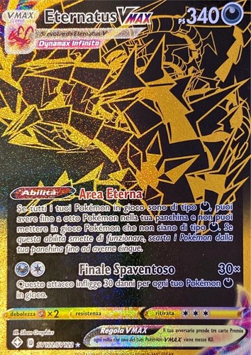 Carta pokémone eternatus vmax - pokémone,