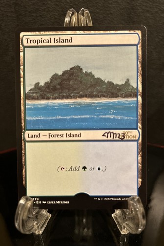 Mtg tropical island firmato - tropical,